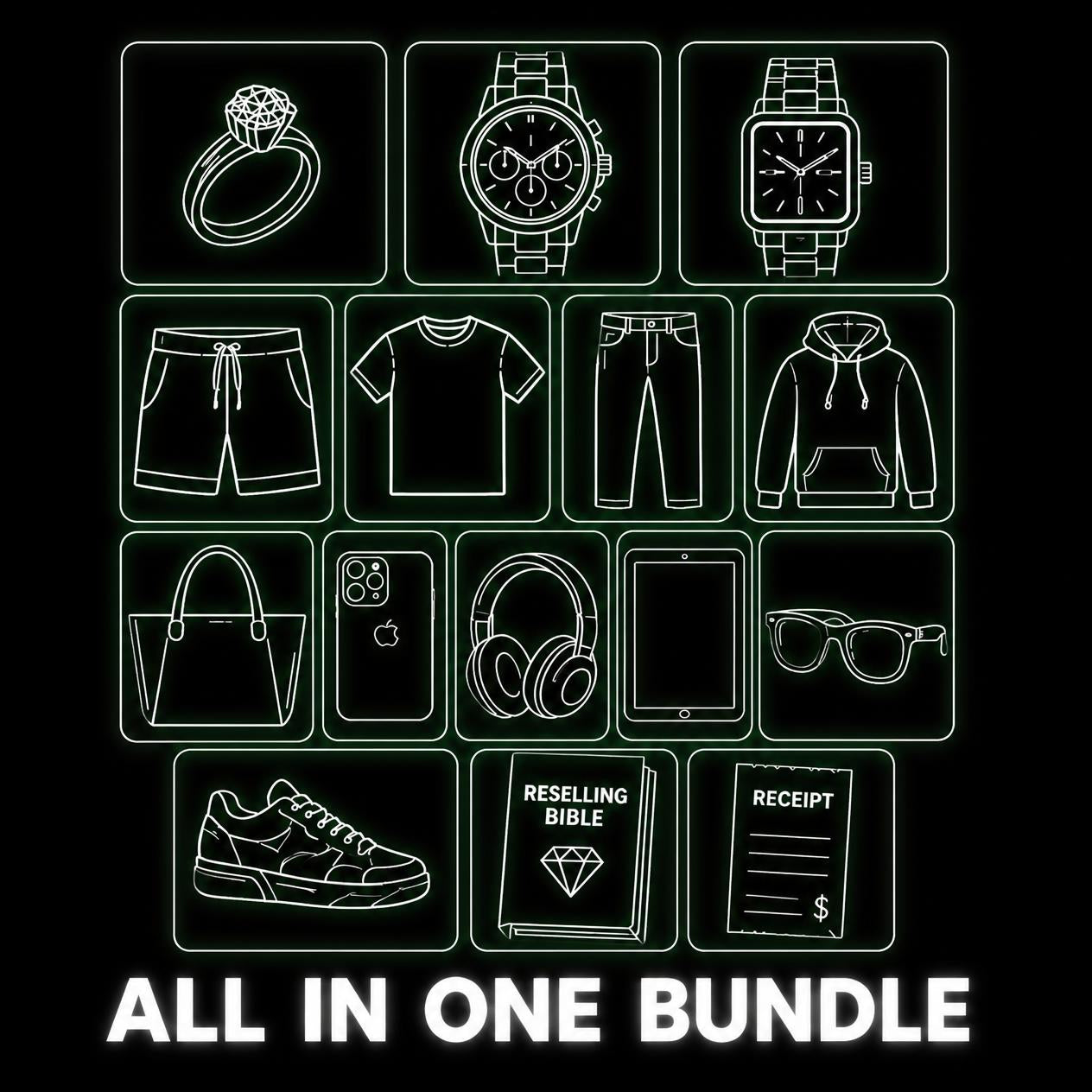 all in one digital artwork